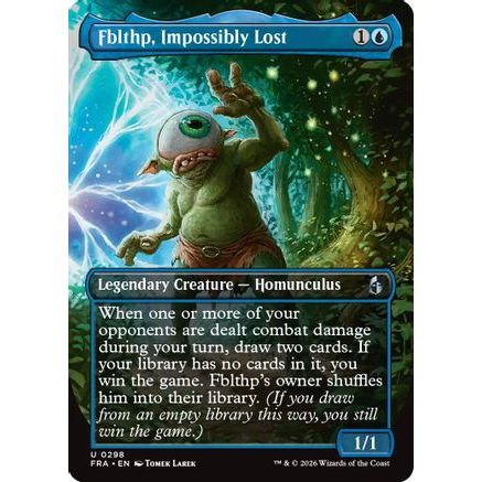 Fblthp, Impossibly Lost (Borderless) (FRA-298) - Reality Fracture Foil