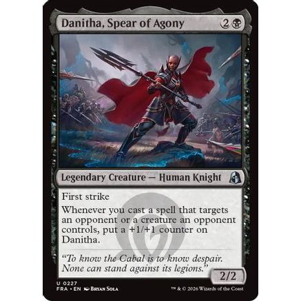 Danitha, Spear of Agony (FRA-227) - Reality Fracture Foil