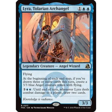Lyra, Tolarian Archangel (FRA-217) - Reality Fracture Foil