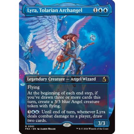 Lyra, Tolarian Archangel (Borderless) (FRA-301) - Reality Fracture