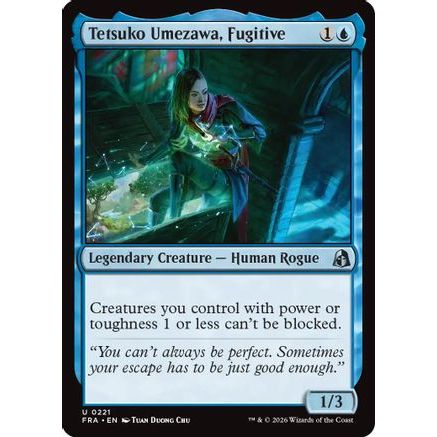 Tetsuko Umezawa, Fugitive (FRA-221) - Reality Fracture Foil