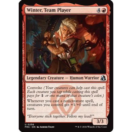 Winter, Team Player (FRA-256) - Reality Fracture