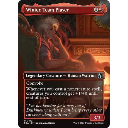 Winter, Team Player (Borderless) (FRA-312) - Reality Fracture