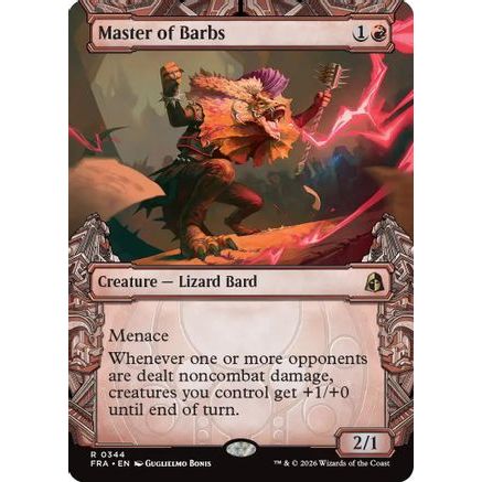 Master of Barbs (Showcase) (FRA-344) - Reality Fracture Foil
