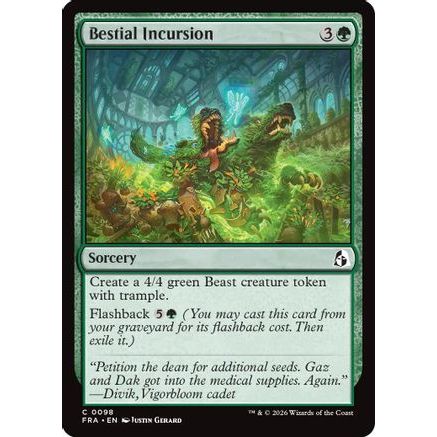 Bestial Incursion (FRA-098) - Reality Fracture Foil