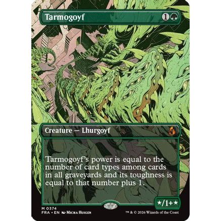 Tarmogoyf (Borderless) (FRA-374) - Reality Fracture Foil
