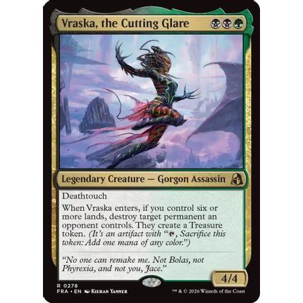 Vraska, the Cutting Glare (FRA-278) - Reality Fracture