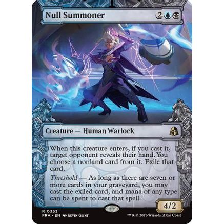Null Summoner (Showcase) (FRA-353) - Reality Fracture Foil
