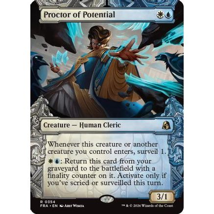 Proctor of Potential (Showcase) (FRA-354) - Reality Fracture Foil