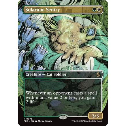 Solarium Sentry (Borderless) (FRA-376) - Reality Fracture