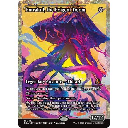 Emrakul, the Exigent Doom (Showcase) (Fracture Foil) (FRA-413) - Reality Fracture Foil