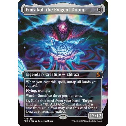 Emrakul, the Exigent Doom (Borderless) (FRA-438) - Reality Fracture Foil