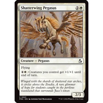 Shatterwing Pegasus (FRA-021) - Reality Fracture Foil