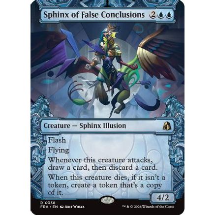 Sphinx of False Conclusions (Showcase) (FRA-338) - Reality Fracture Foil