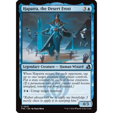 Hapatra, the Desert Frost (FRA-215) - Reality Fracture Foil