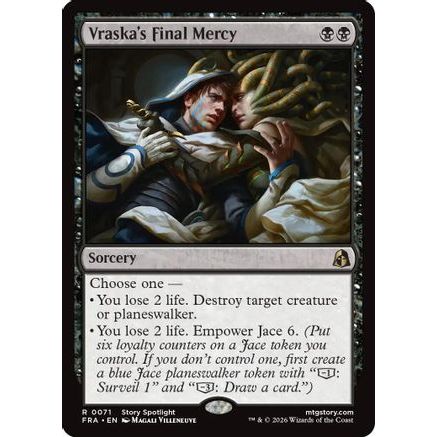 Vraska's Final Mercy (FRA-071) - Reality Fracture