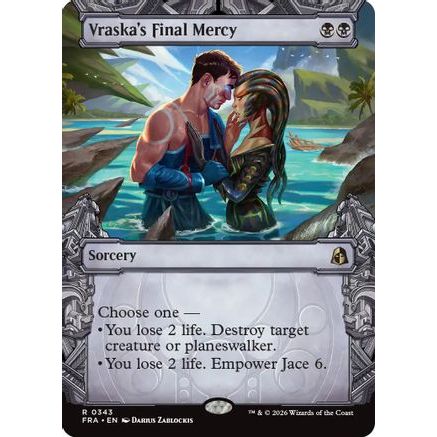 Vraska's Final Mercy (Showcase) (FRA-343) - Reality Fracture Foil