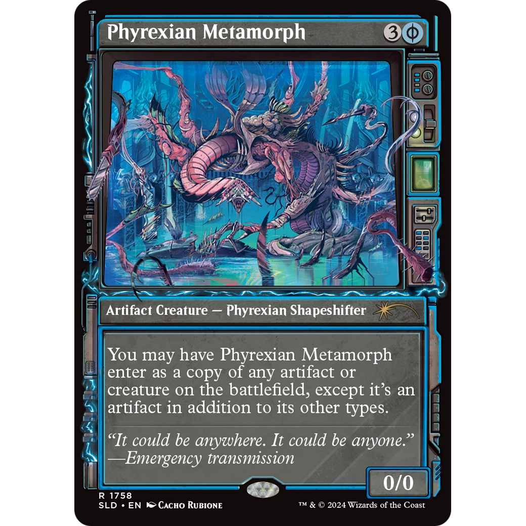 Phyrexian Metamorph (SLD-1758) - Secret Lair Drop: (Showcase)