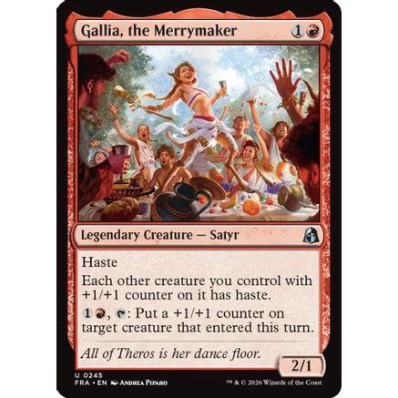 Gallia, the Merrymaker (FRA-245) - Reality Fracture Foil