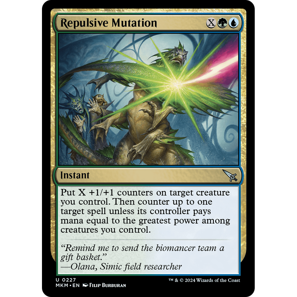 Repulsive Mutation (MKM-227) - Murders at Karlov Manor Foil