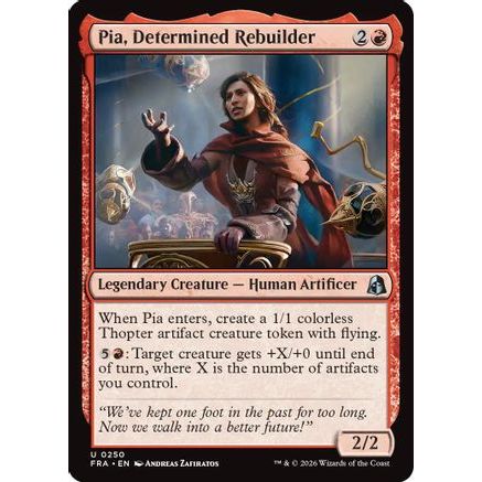 Pia, Determined Rebuilder (FRA-250) - Reality Fracture