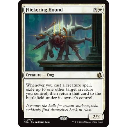 Flickering Hound (FRA-007) - Reality Fracture Foil