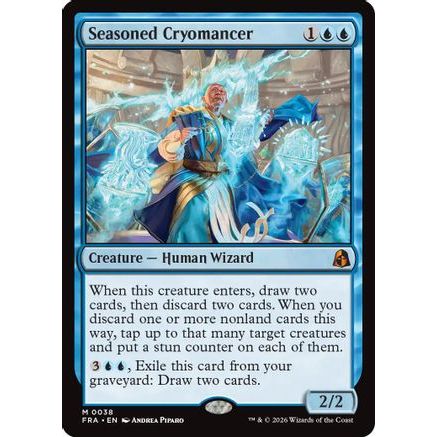 Seasoned Cryomancer (FRA-038) - Reality Fracture Foil