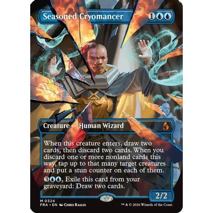 Seasoned Cryomancer (Borderless) (0324) (FRA-324) - Reality Fracture