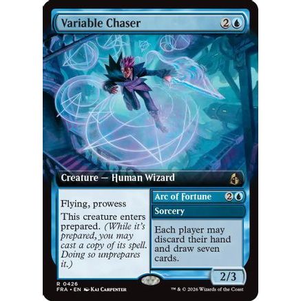 Variable Chaser (Extended Art) (FRA-426) - Reality Fracture Foil