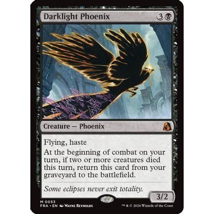 Darklight Phoenix (FRA-053) - Reality Fracture Foil