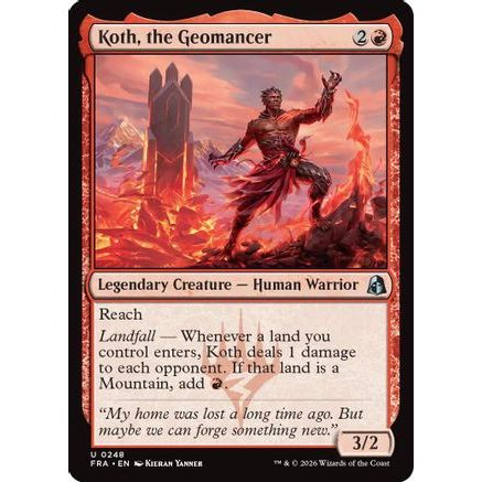 Koth, the Geomancer (FRA-248) - Reality Fracture