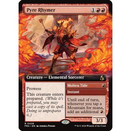 Pyre Rhymer (Extended Art) (FRA-429) - Reality Fracture
