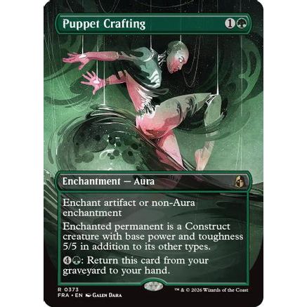Puppet Crafting (Borderless) (FRA-373) - Reality Fracture Foil