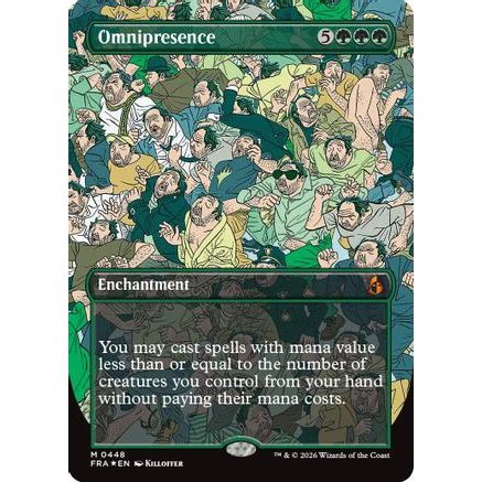 Omnipresence (Borderless) (0448) (FRA-448) - Reality Fracture Foil