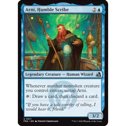 Arni, Humble Scribe (FRA-211) - Reality Fracture Foil