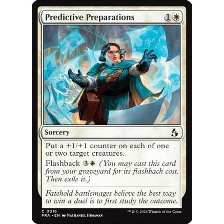 Predictive Preparations (FRA-016) - Reality Fracture Foil
