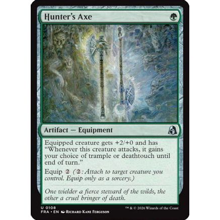 Hunter's Axe (FRA-108) - Reality Fracture Foil
