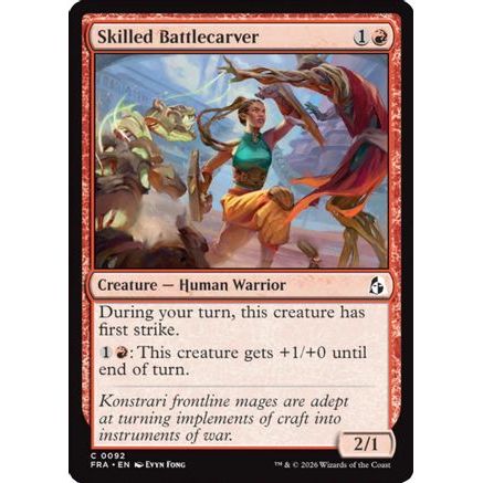 Skilled Battlecarver (FRA-092) - Reality Fracture Foil