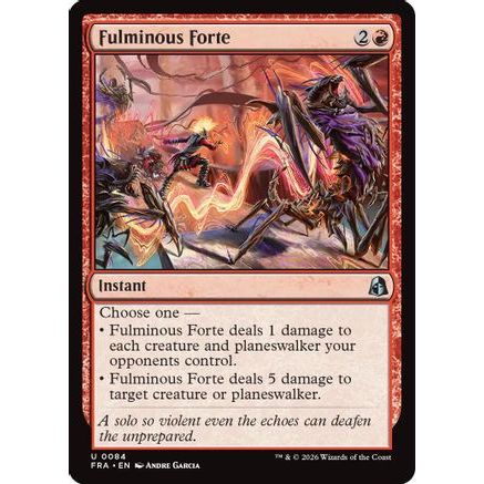 Fulminous Forte (FRA-084) - Reality Fracture Foil