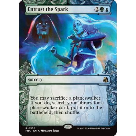 Entrust the Spark (Showcase) (FRA-350) - Reality Fracture Foil