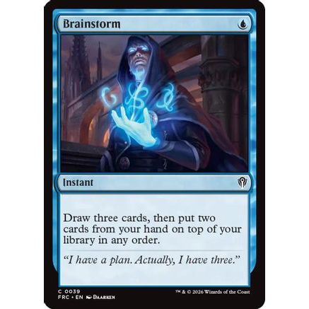 Brainstorm (FRC-039) - Commander: Reality Fracture