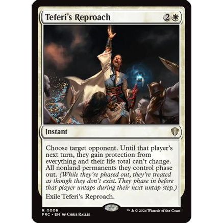 Teferi's Reproach (FRC-006) - Commander: Reality Fracture
