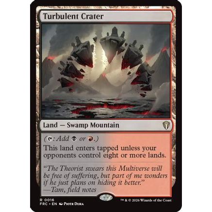 Turbulent Crater (FRC-016) - Commander: Reality Fracture