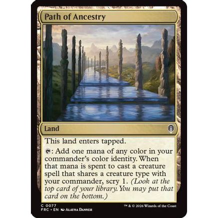 Path of Ancestry (FRC-077) - Commander: Reality Fracture