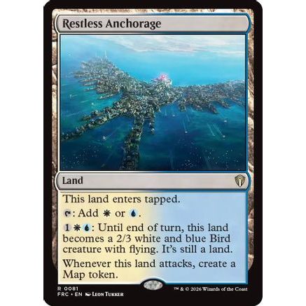 Restless Anchorage (FRC-081) - Commander: Reality Fracture