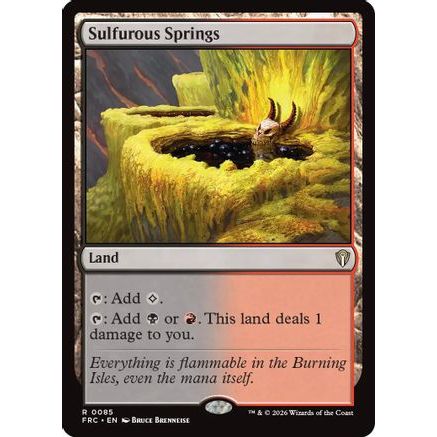 Sulfurous Springs (FRC-085) - Commander: Reality Fracture