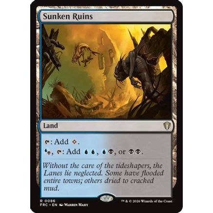 Sunken Ruins (FRC-086) - Commander: Reality Fracture