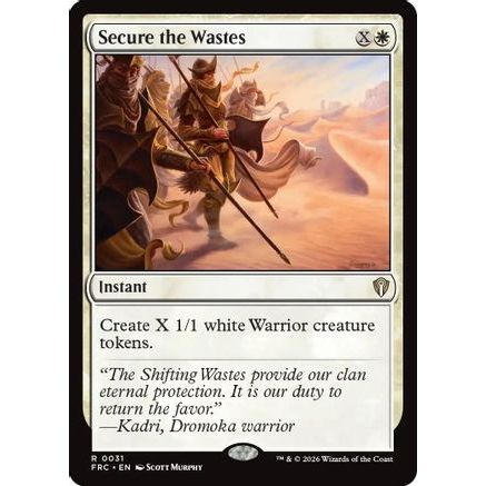 Secure the Wastes (FRC-031) - Commander: Reality Fracture