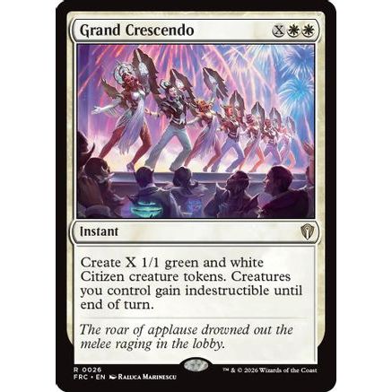 Grand Crescendo (FRC-026) - Commander: Reality Fracture