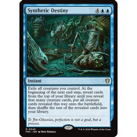 Synthetic Destiny (FRC-045) - Commander: Reality Fracture